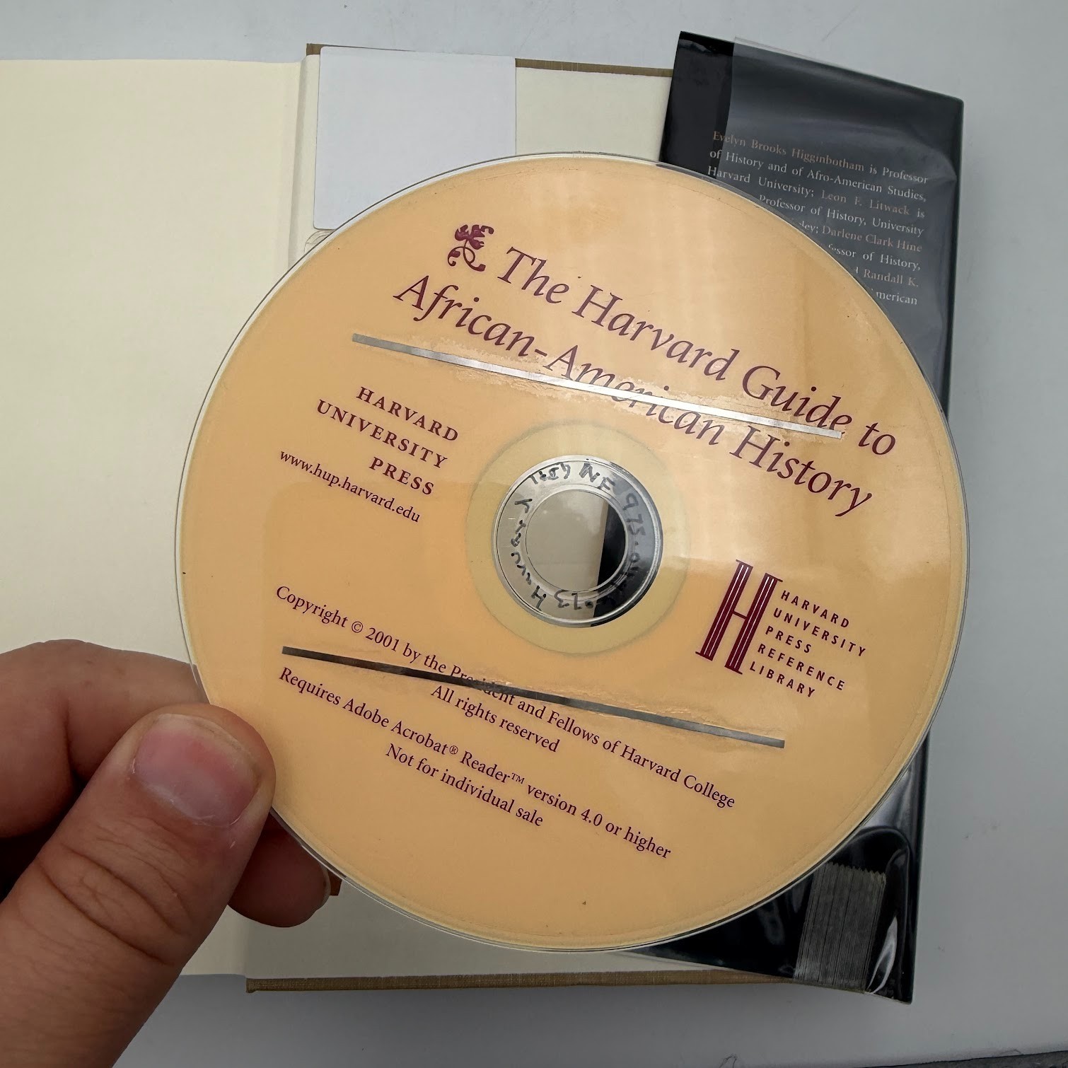 Harvard University Press Reference Library Guide to African-American History CD