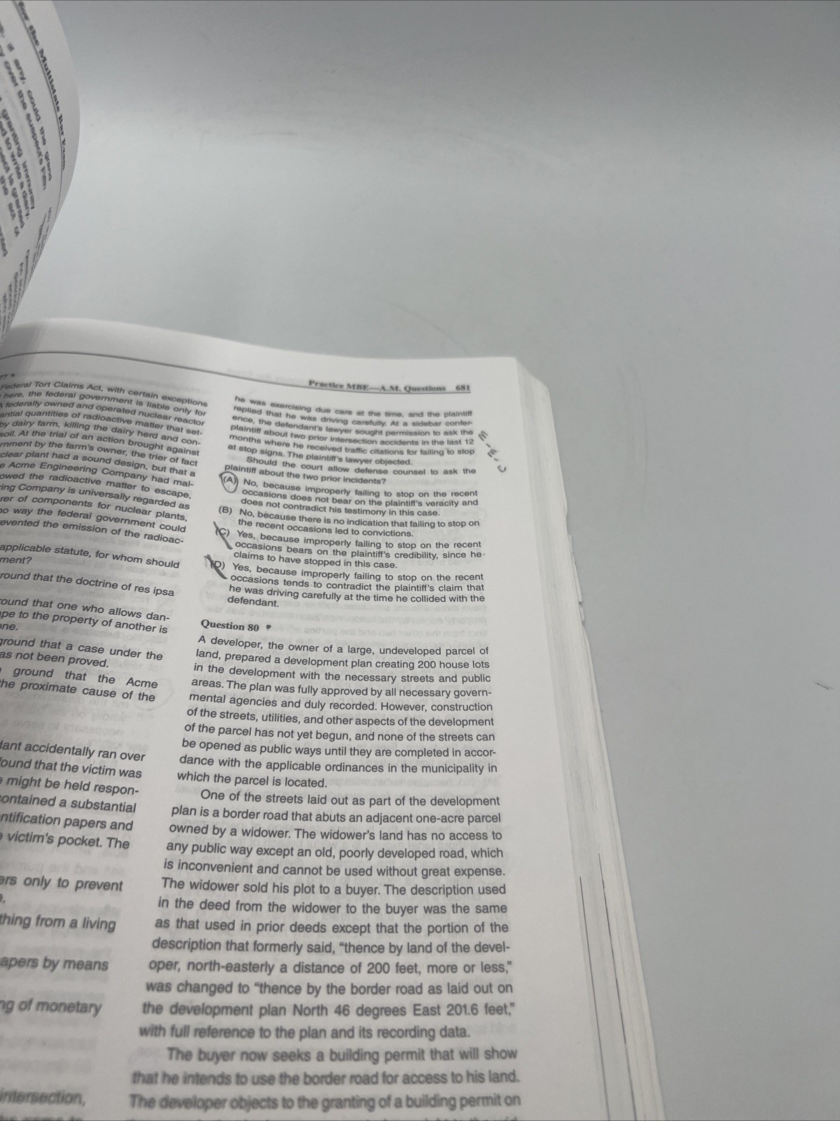 Bar Review Ser.: Strategies and Tactics for the MBE : Multistate Bar Exam by…