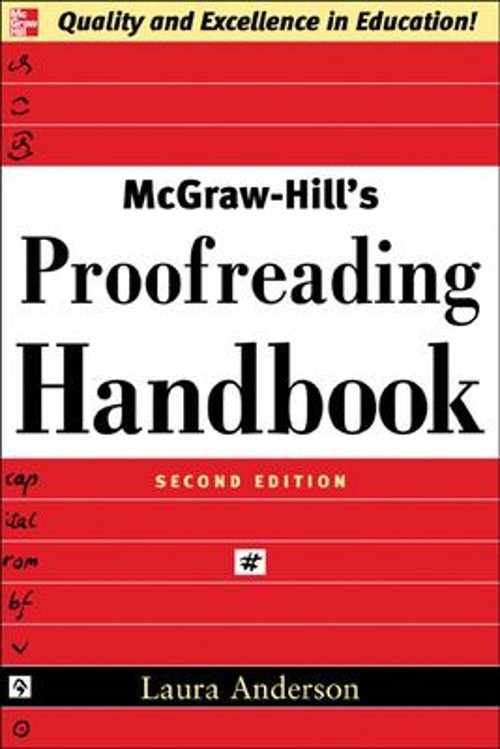 McGraw-Hill’s Proofreading Handbook Paperback Laura Killen Anders
