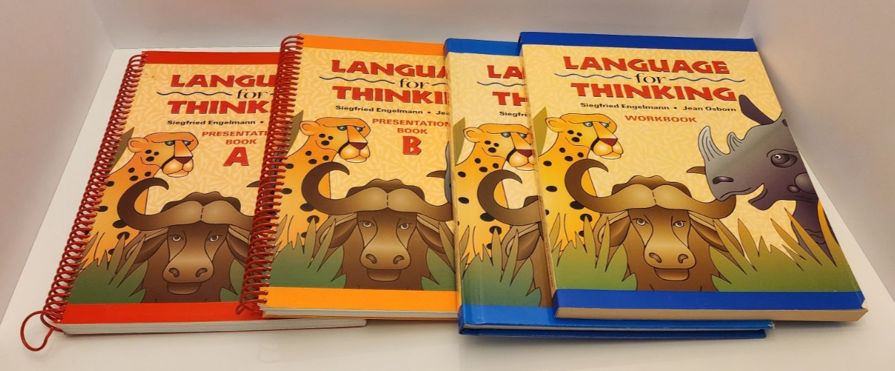 Language for Thinking BUNDLE – Presentation Books A, B Student Picture/Workbooks