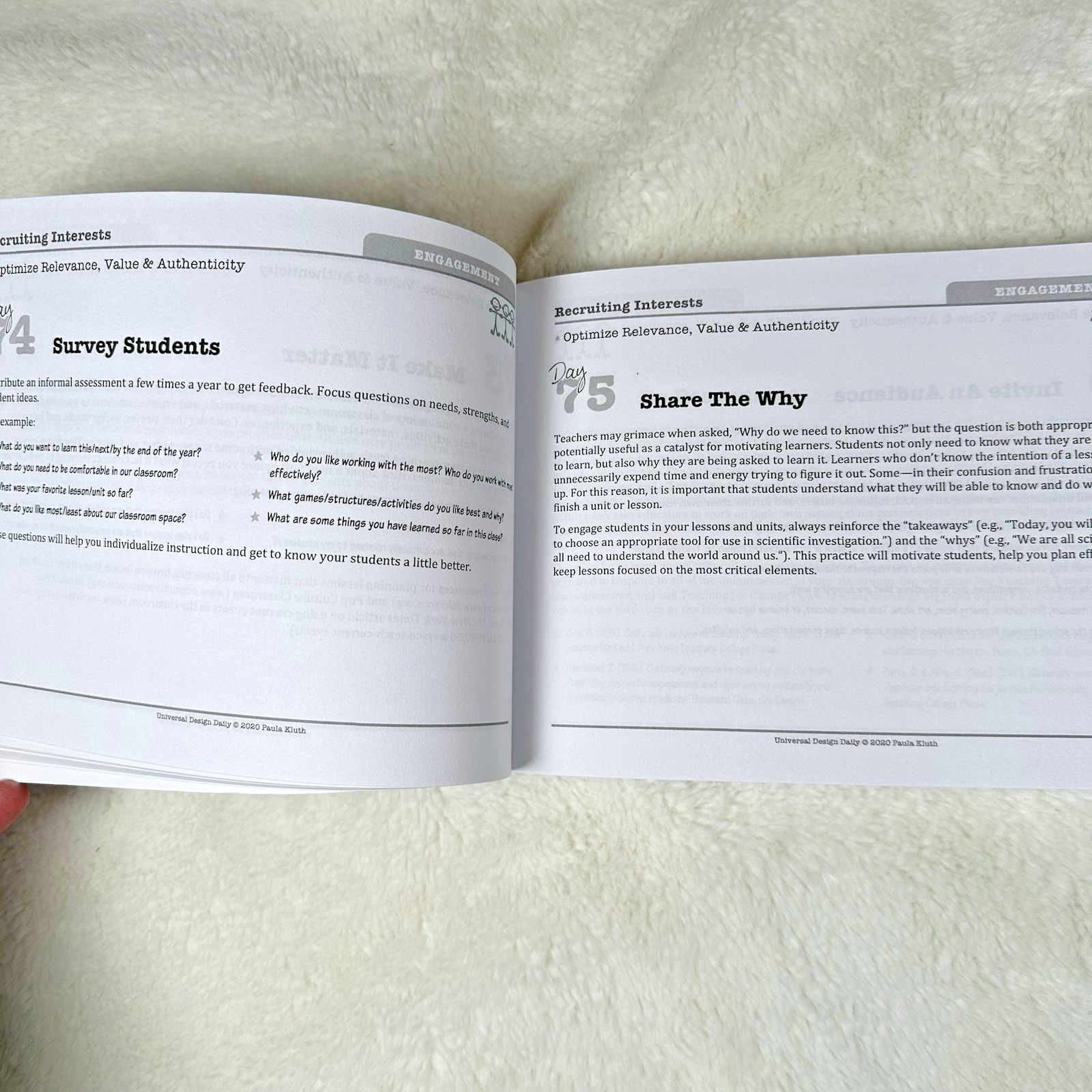 Universal Design Daily: 365 Ways to Teach, Support Using UDL 2nd Ed, Paula Kluth