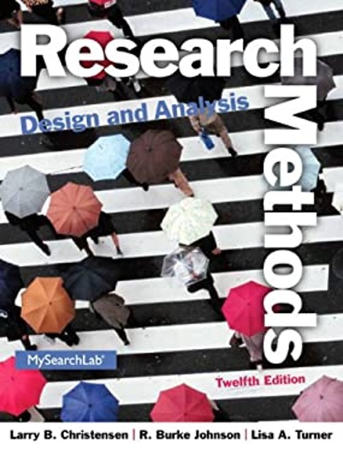 Research Methods, Design, and Analysis Hardcover