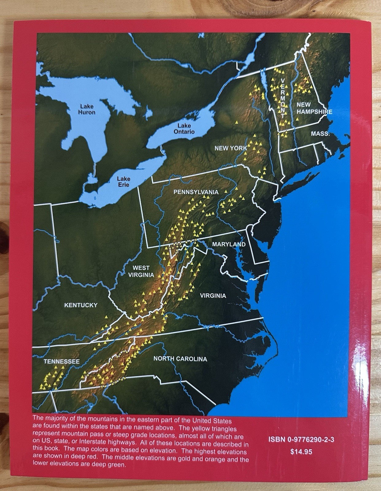 2 Books Mountain Directory West And East for Truckers, RV, and Motorhome Drivers