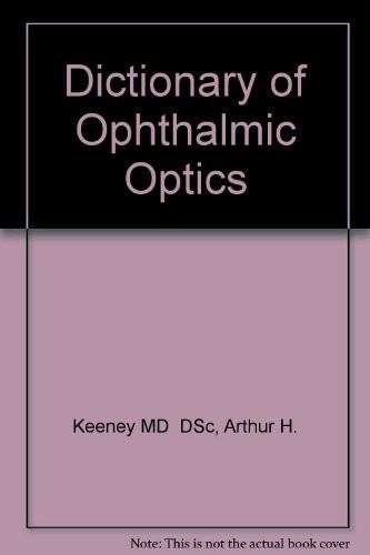 Dictionary of Ophthalmic Optics
