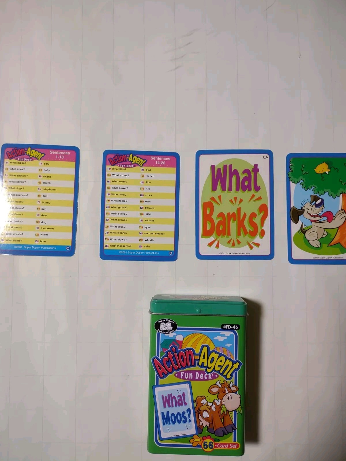 Action-Agent Fun Deck-Pre-Owned