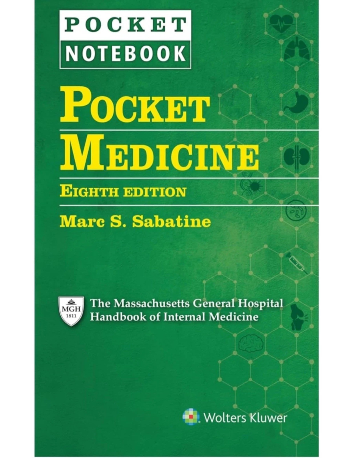 usa stock Pocket Medicine 8th Edition by Marc S. Sabatine (2022,spiral bound )