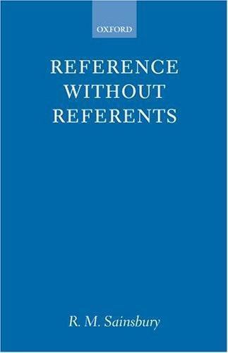 Reference Without Referents, Hardcover by Sainsbury, R. M., Brand New, Free s…