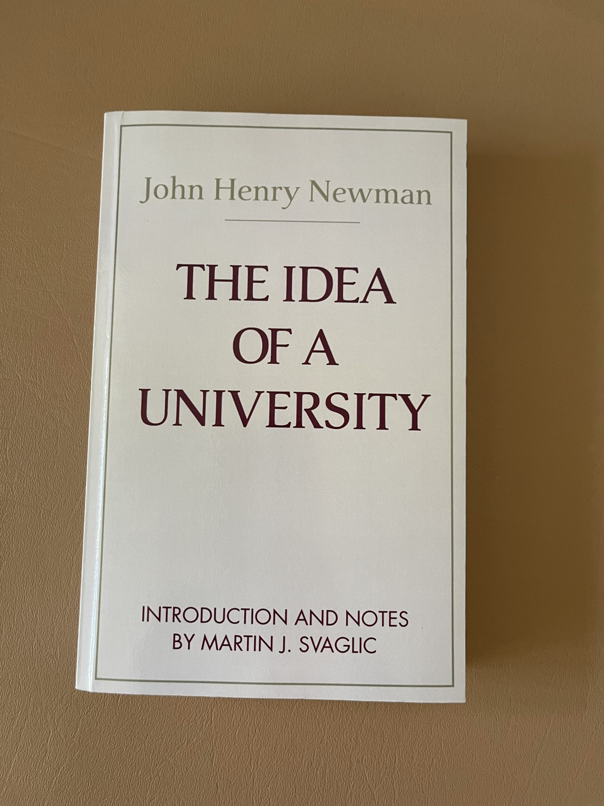 John Henry Cardinal Newman The Idea of a University (Paperback) (UK IMPORT)