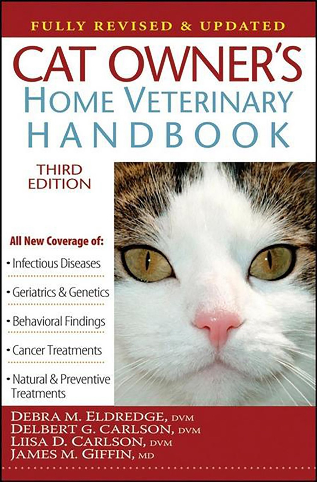 Cat Owner’s Home Veterinary Handbook, Fully Revised and Updated – hardcover …