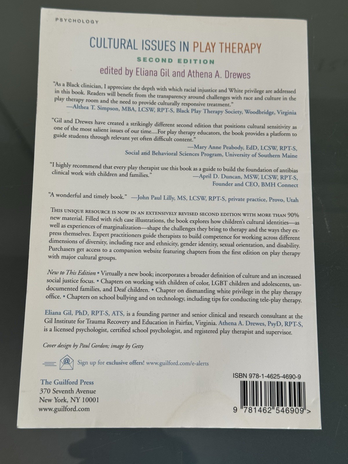 Cultural Issues in Play Therapy Second Edition by Eliana Gil PAPERBACK