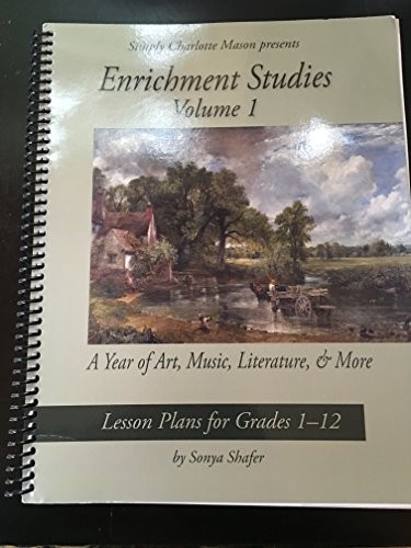 ENRICHMENT STUDIES VOLUME 1 By Sonya Shafer *Excellent Condition*