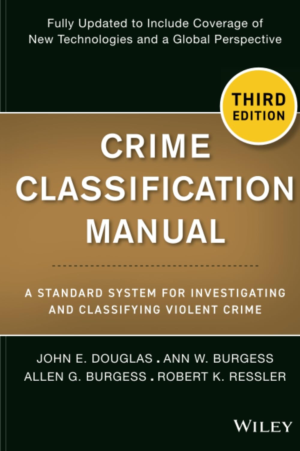 Crime Classification Manual by Douglas