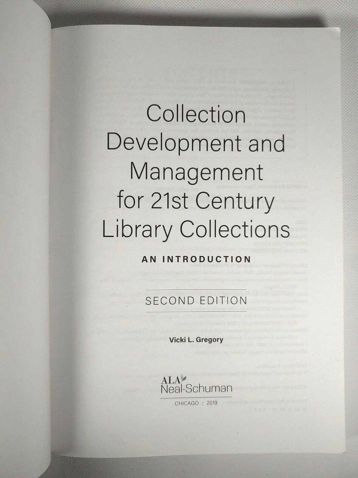 Collection Development and Management for 21st Century Library Collections Book