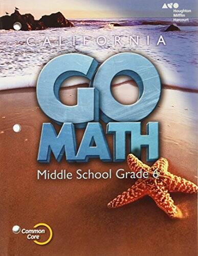 Holt McDougal Go Math! California: Student Interactive Worktext – ACCEPTABLE