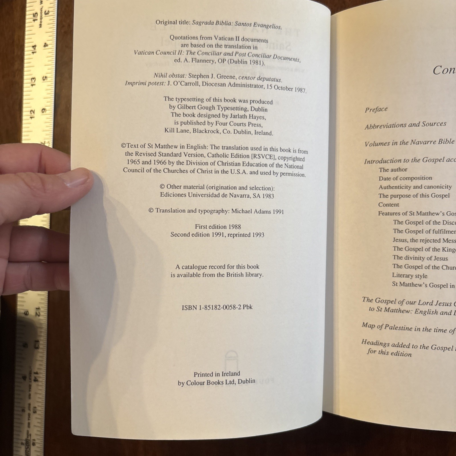 Navarre Bible 3 Book Lot Matthew Mark Luke 1993 Four Courts Commentaries. Read