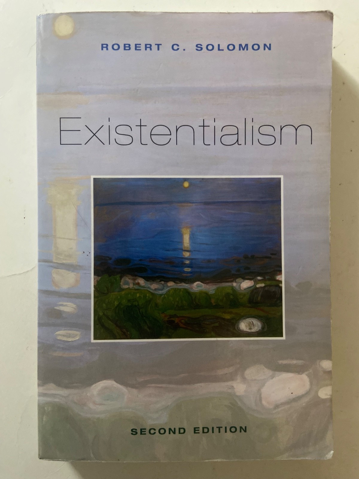 Existentialism 2nd Second Ed. – Paperback, by Solomon Robert C. – ACCEPTABLE