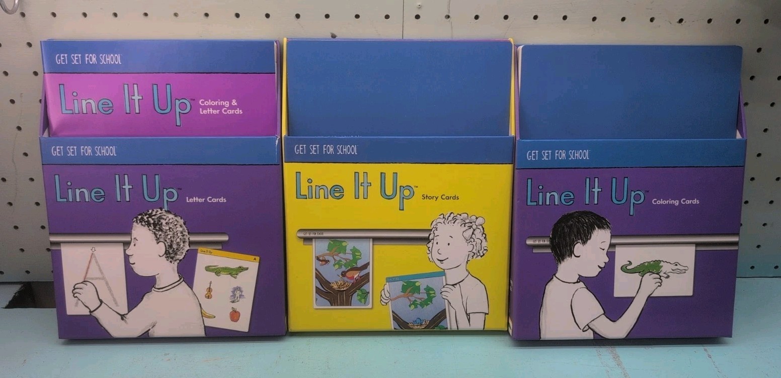 Learning Without Tears – Line It Up – Coloring, Letter, & Story Cards – Used #1