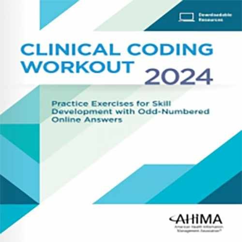 Clinical Coding Workout, 2024 – Paperback, by AHIMA – Very Good o