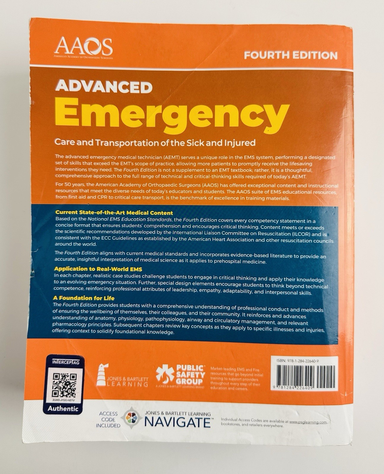 Advanced Emergency Care And Transportation Of The Sick And Injured 4th Edition