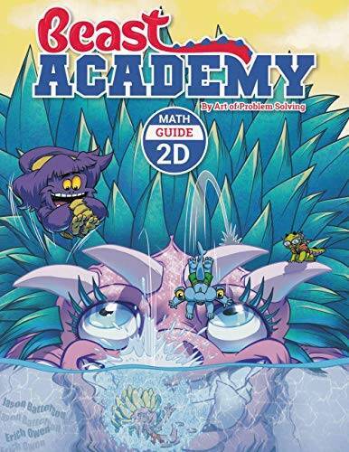 Art of Problem Solving Beast Academy 2D Guide and Practice 2-Book Set – GOOD
