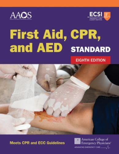 Standard First Aid, CPR, and AED: . – paperback, 1284226182, AAOS