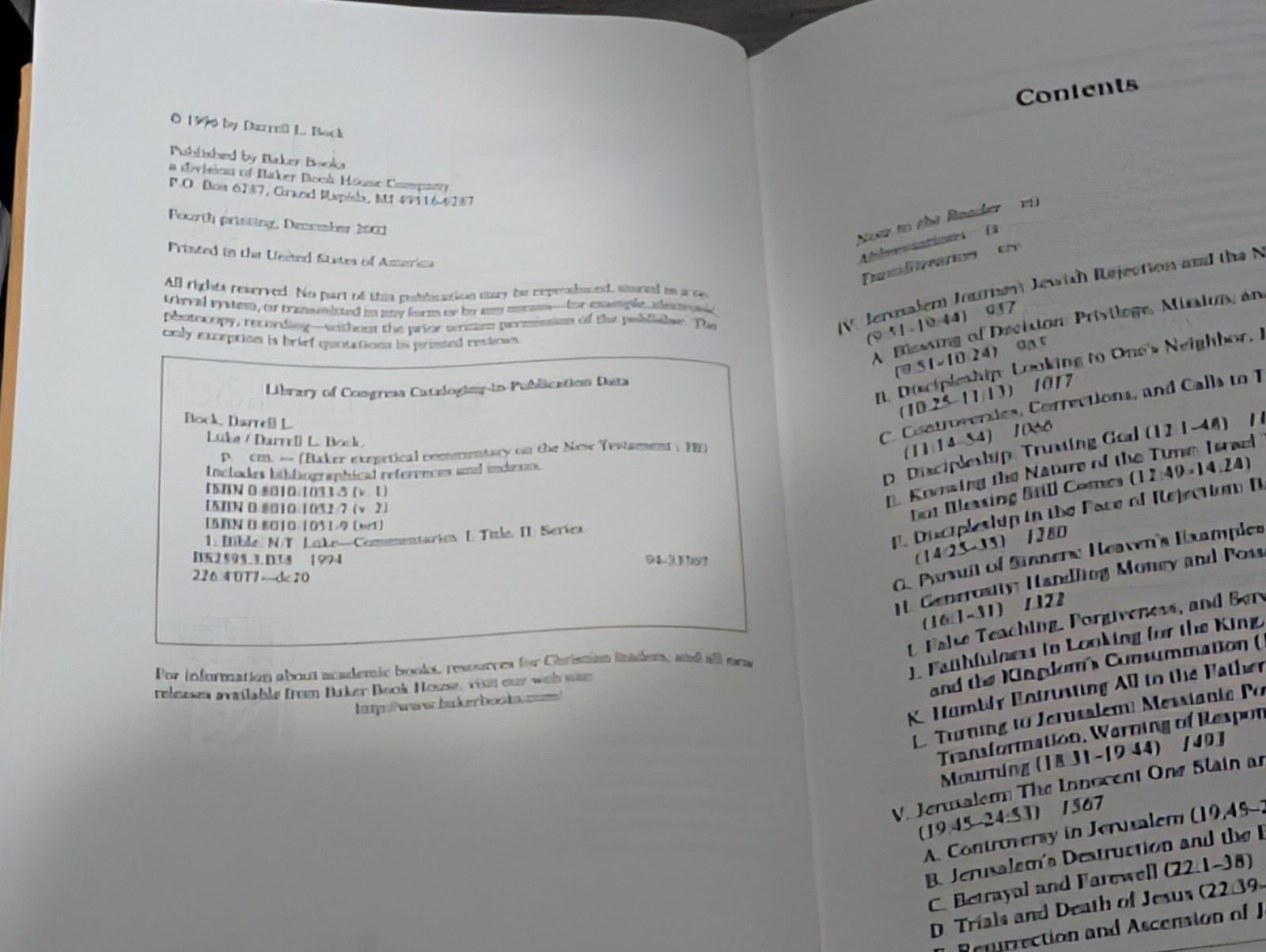 Luke 1:1-9:50 by Darrell L. Bock (Baker Exegetical Commentary on the NT)