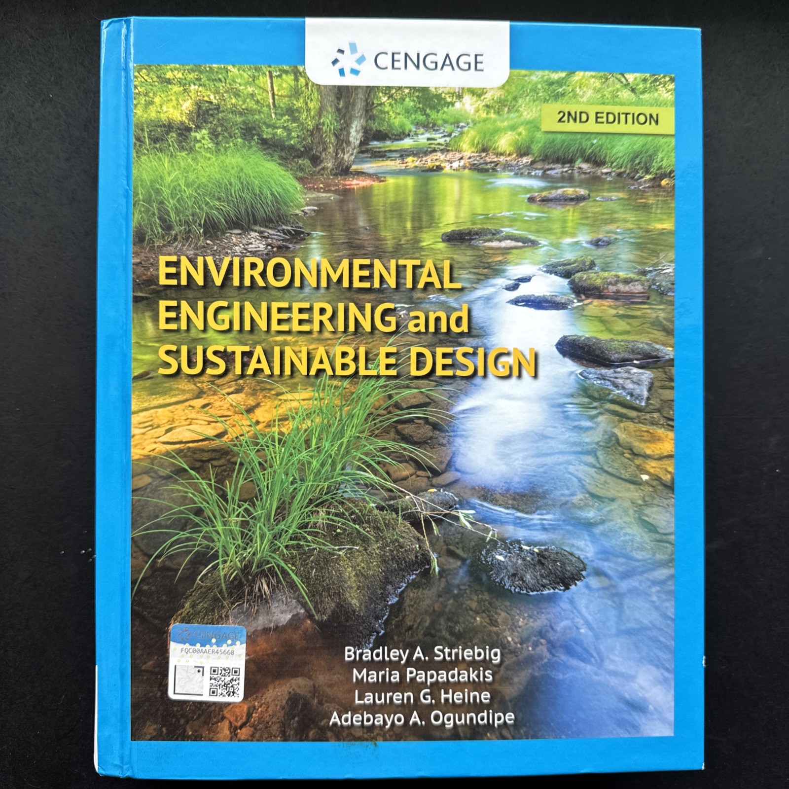Environmental Engineering and Sustainable Design by Bradley Striebig, Lauren…