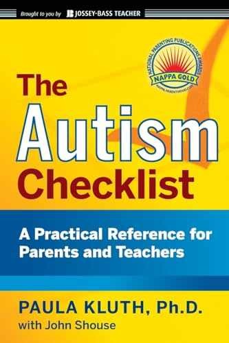 The Autism Checklist: A – Paperback, by Kluth Paula; Shouse – Very Good