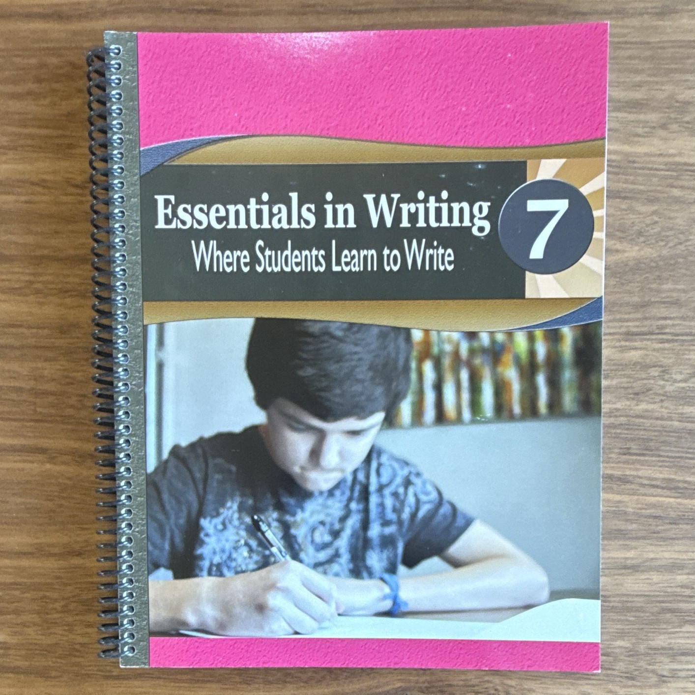 Essentials in Writing Level 7 Spiral Textbook by Matthew Stephens Grammar