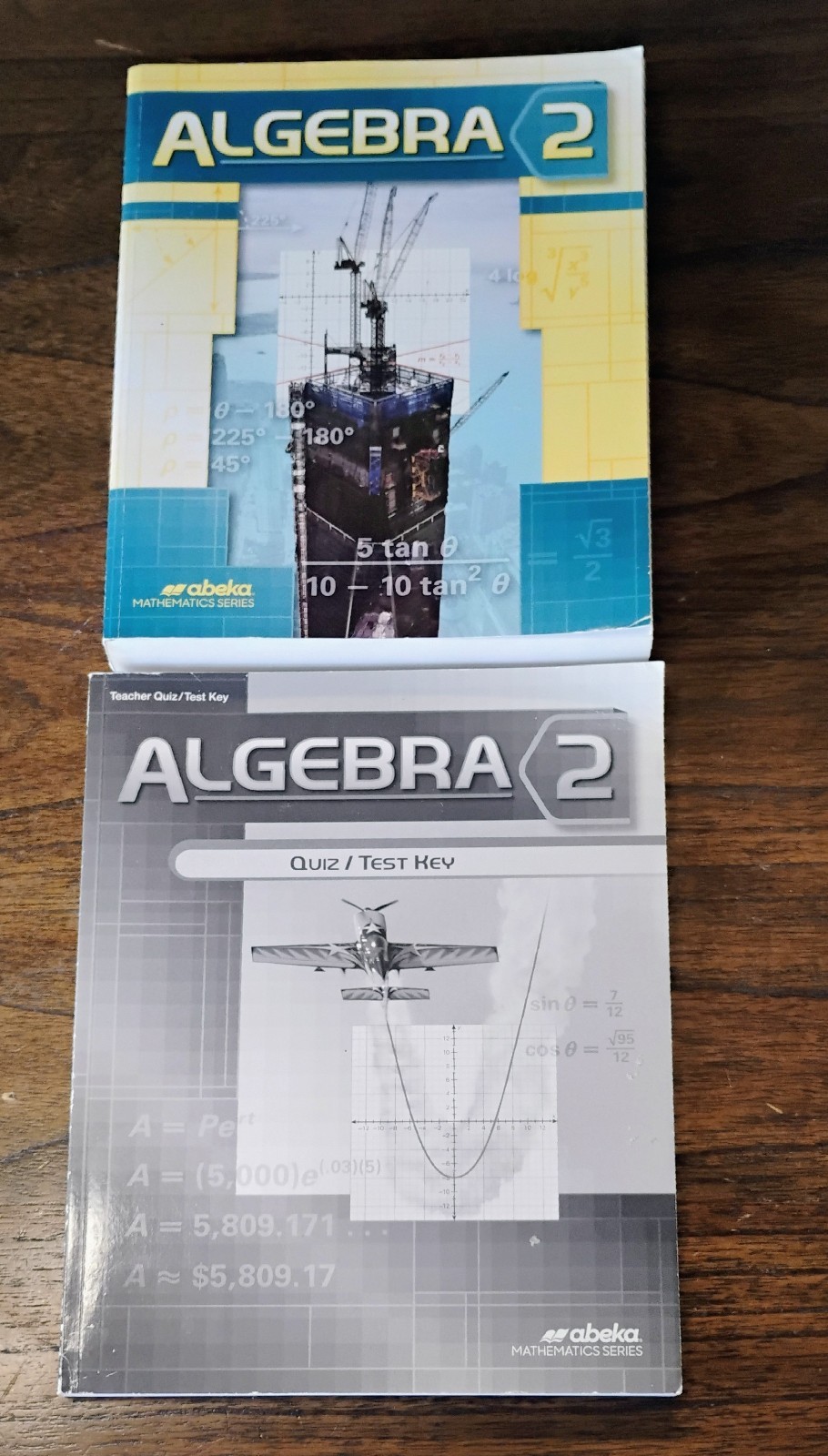 Abeka 10th Grade Curriculum Lot – 12 Books- Algebra 2, World History, Literature