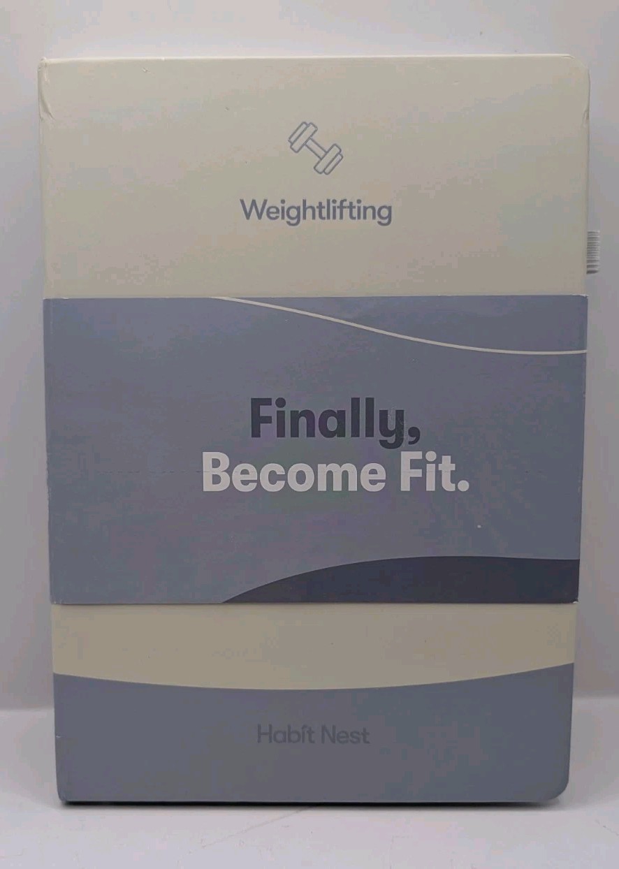 The Weightlifting Transformation Gym Journal Volume 1 by Habit Nest. Hardcover
