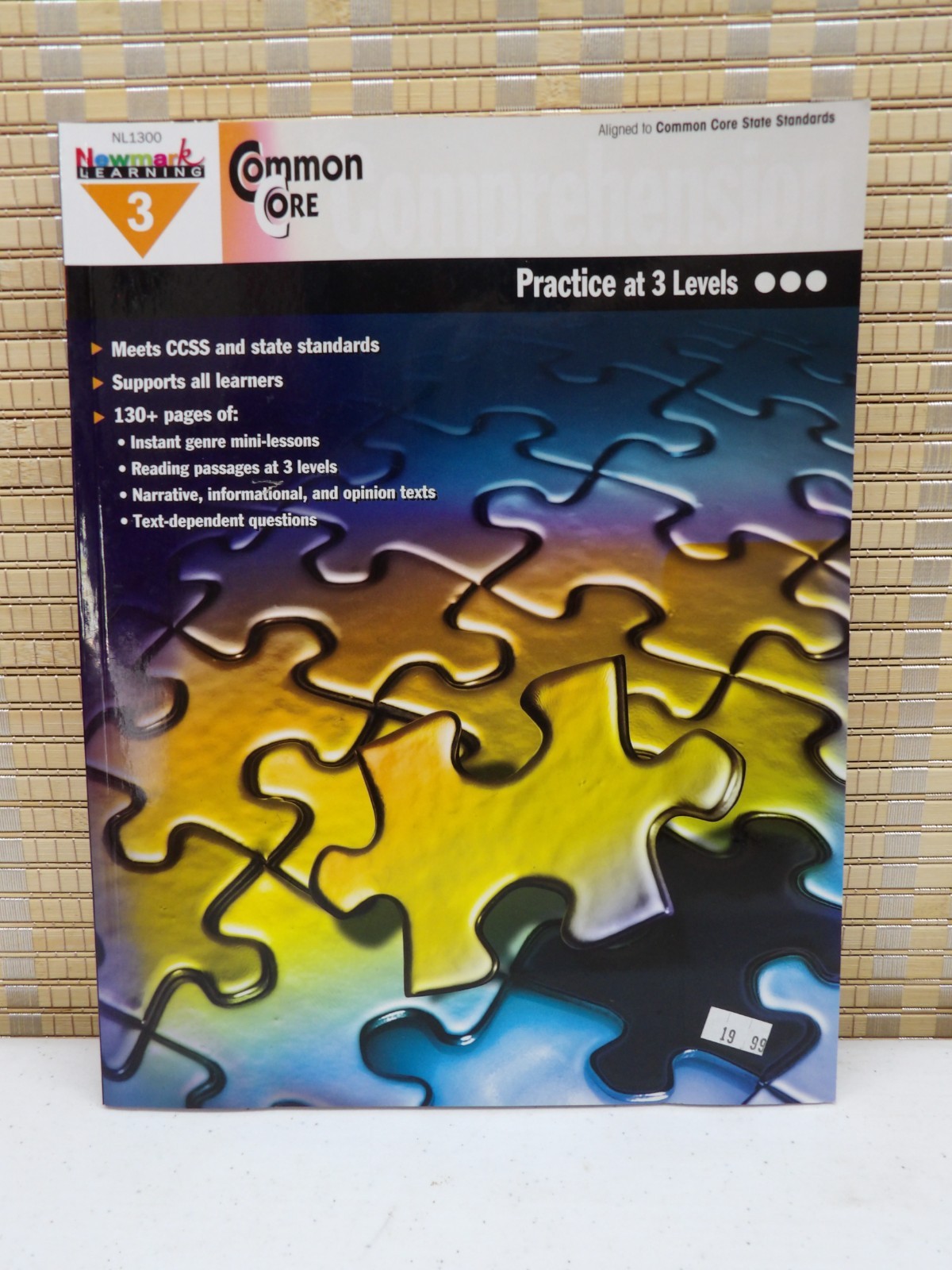NEW – Newmark Learning Grade 3 Common Core Comprehension Aid