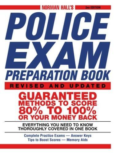 Norman Hall’s Police Exam Preparation Book – Paperback By Hall, Norman – GOOD