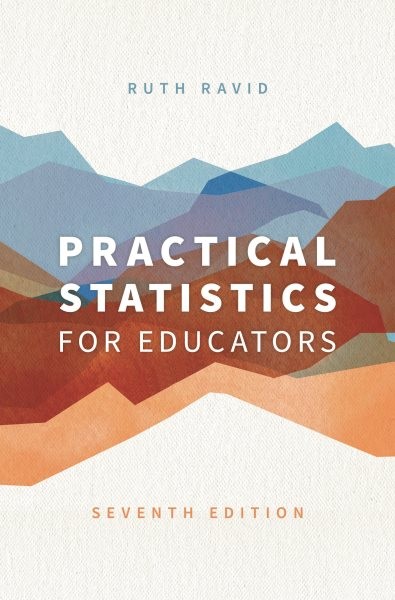 Practical Statistics for Educators, Paperback by Ravid, Ruth, Brand New, Free…