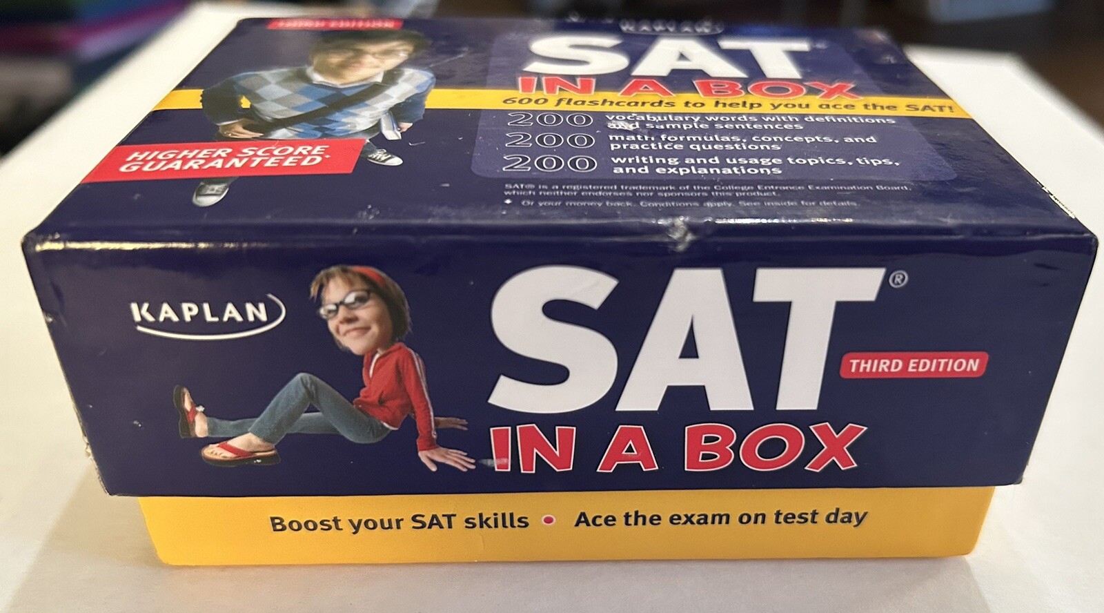 SAT in a Box by Kaplan and Kaplan Publishing Staff 600 Questions SAT Prep