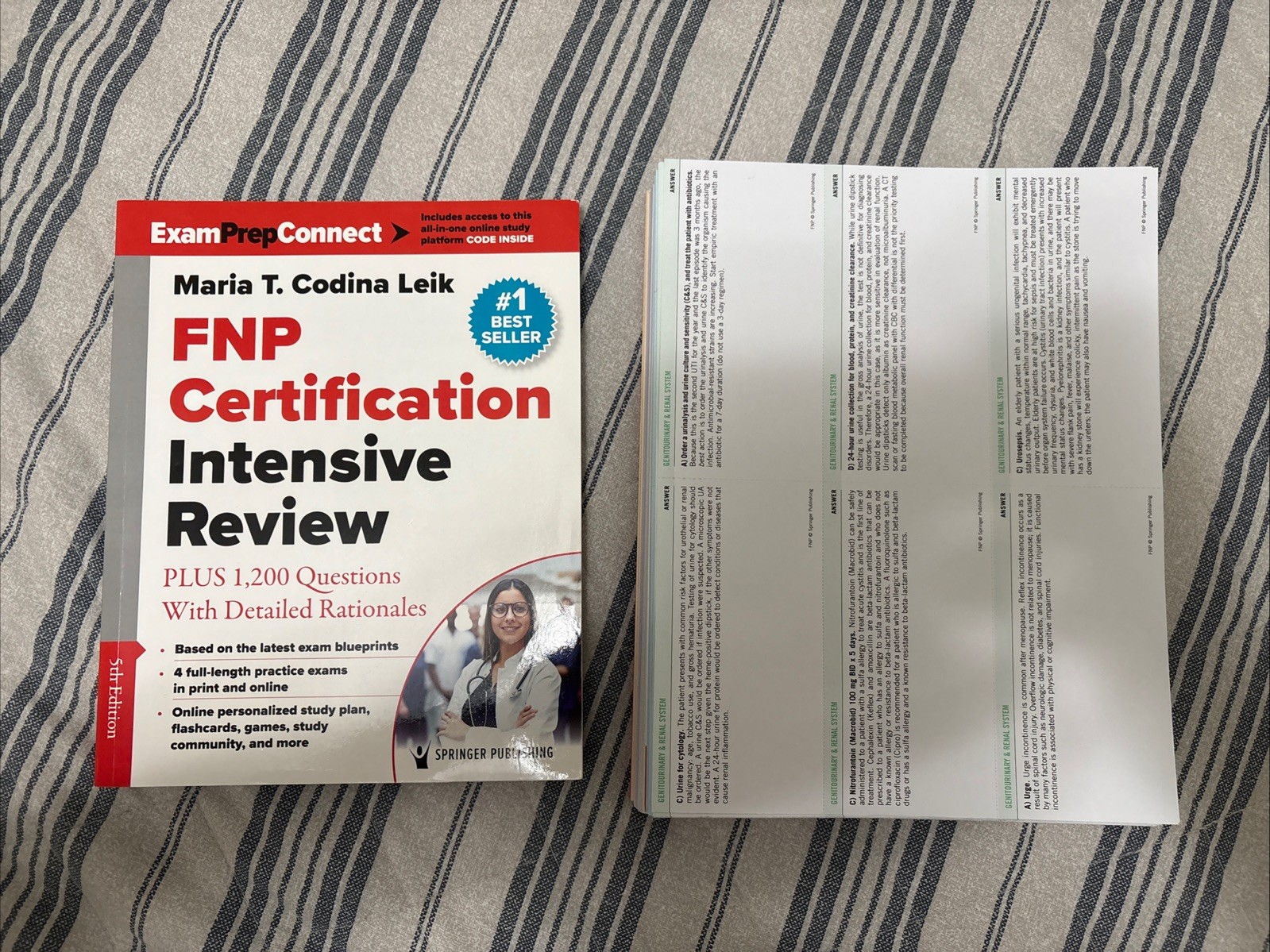 FNP Certification Intensive Review: PLUS 1,200 Questions With Detail – VERY GOOD