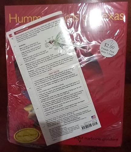 Hummingbirds of Texas: with Their New Mexico and Arizona Ranges (ATM – VERY GOOD
