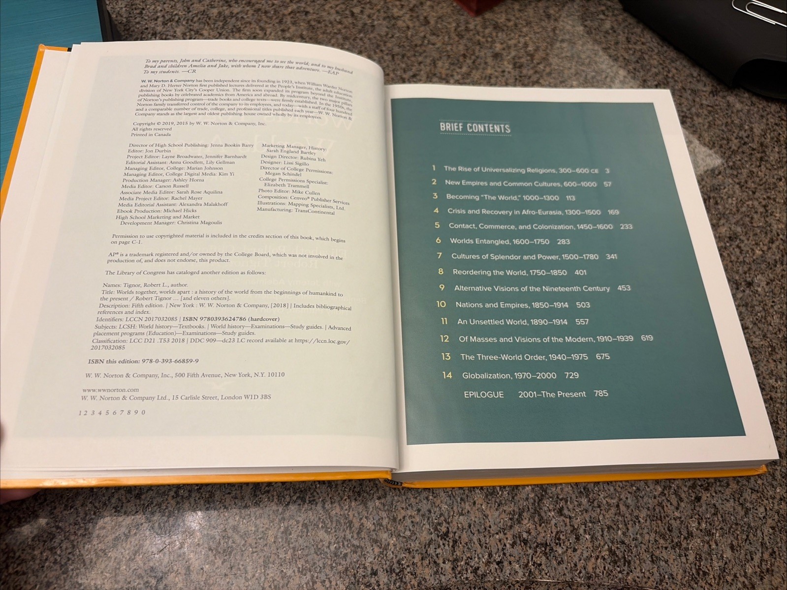 Worlds Together, Worlds Apart: w/sources, by Pollard et al. w/ Access Code