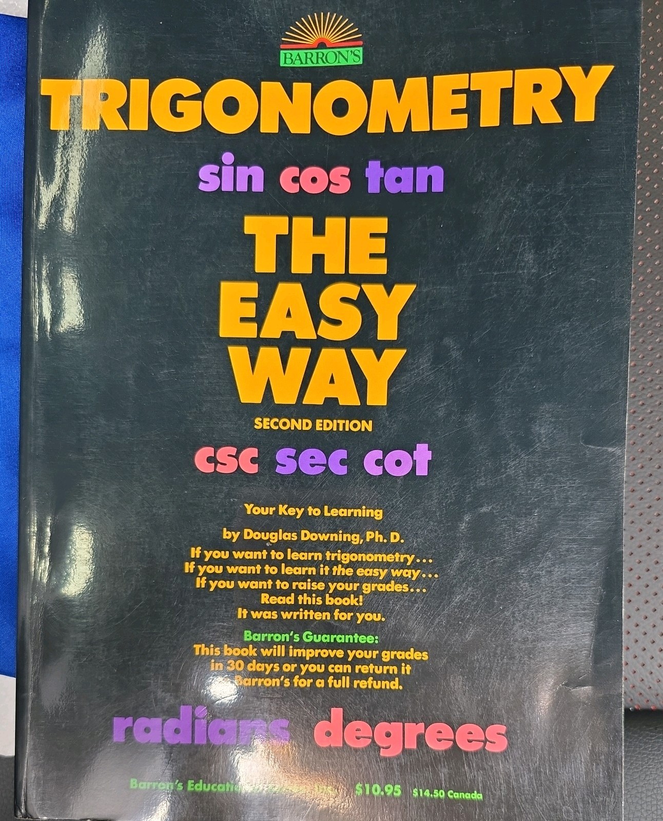 Barron’s Easy Way Ser.: Trigonometry the Easy Way by Douglas D. Downing…