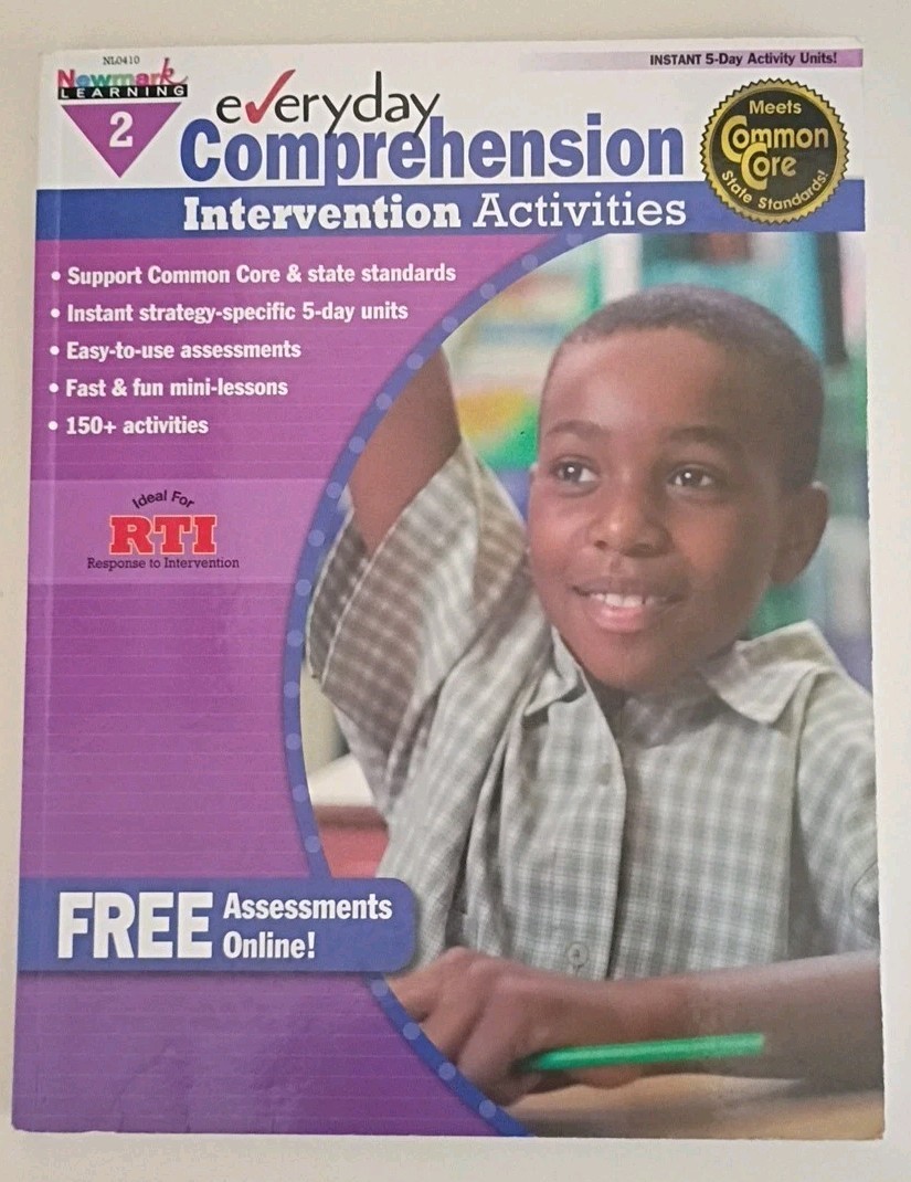Newmark Learning Grade 2 Everyday Comprehension Intervention Activities Aid Book