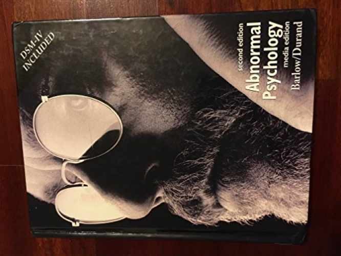 Abnormal Psychology: An Integrative – Hardcover, by Barlow David H.; – Very Good