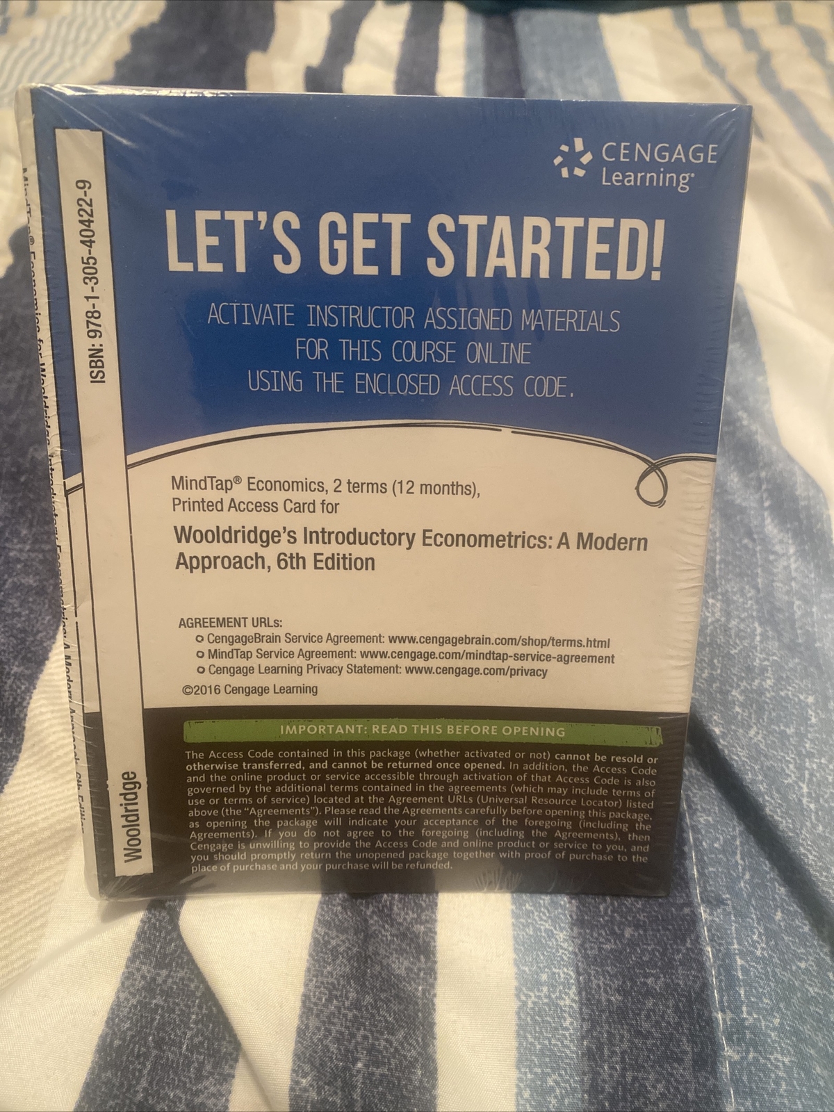 Mindtap economics (12 mos) for Wooldridge’s Introductory Econometrics 6th ed. T2