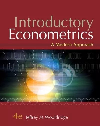 Introductory Econometrics : A Modern Approach by Jeffrey M. Wooldridge , VG
