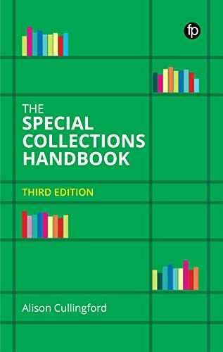The Special Collections Handbook – Paperback, by Cullingford Alison – Very Good