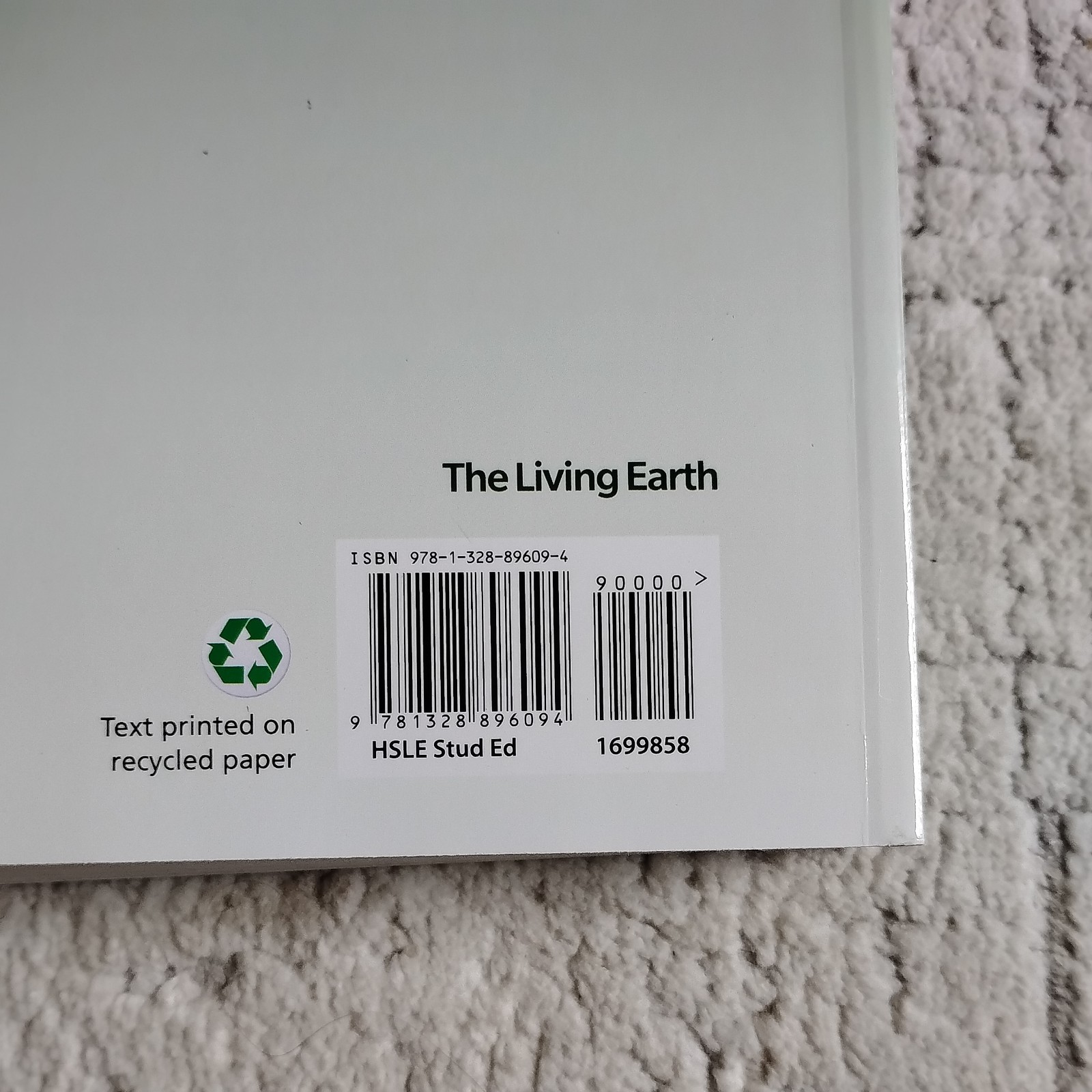 HMH Science California Dimensions The Living Earth Student Edition High School