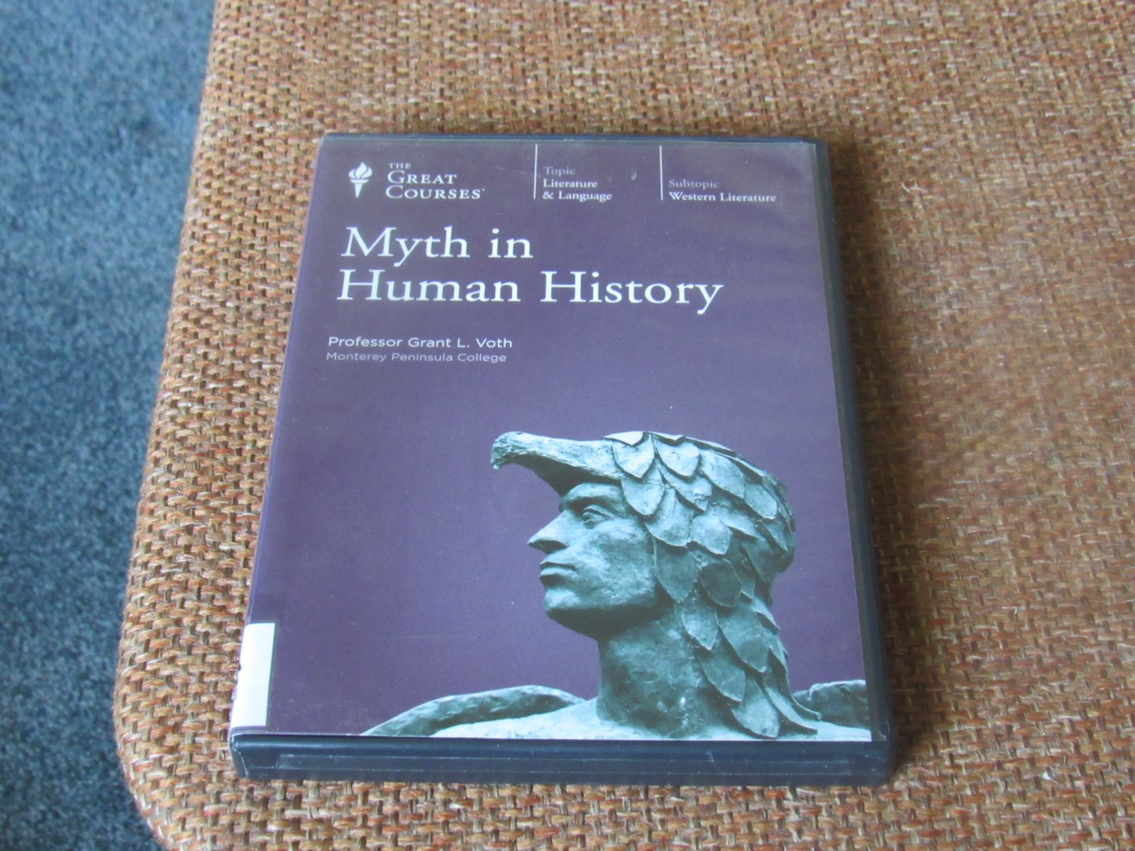 The Great Courses : Myth in Human History – 6 DVD s – EX-LIBRARY