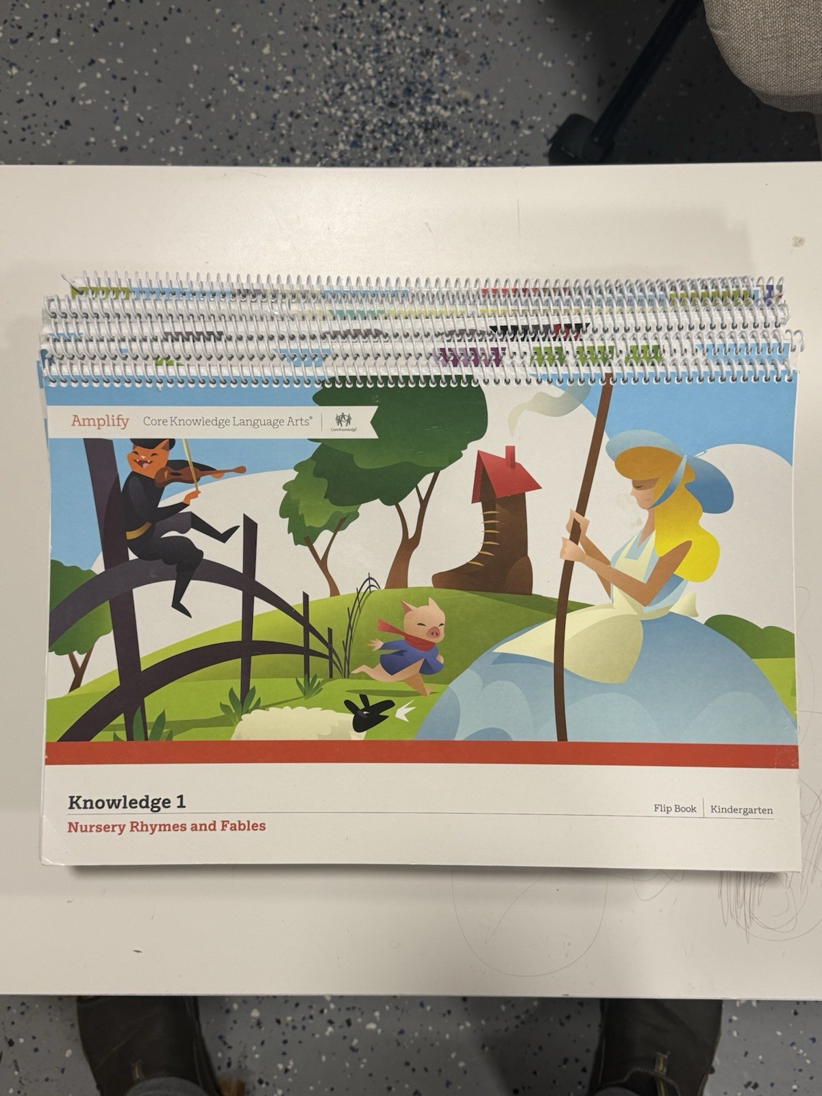 Amplify Core Knowledge Arts, Flip Book Kindergarten, 1-11