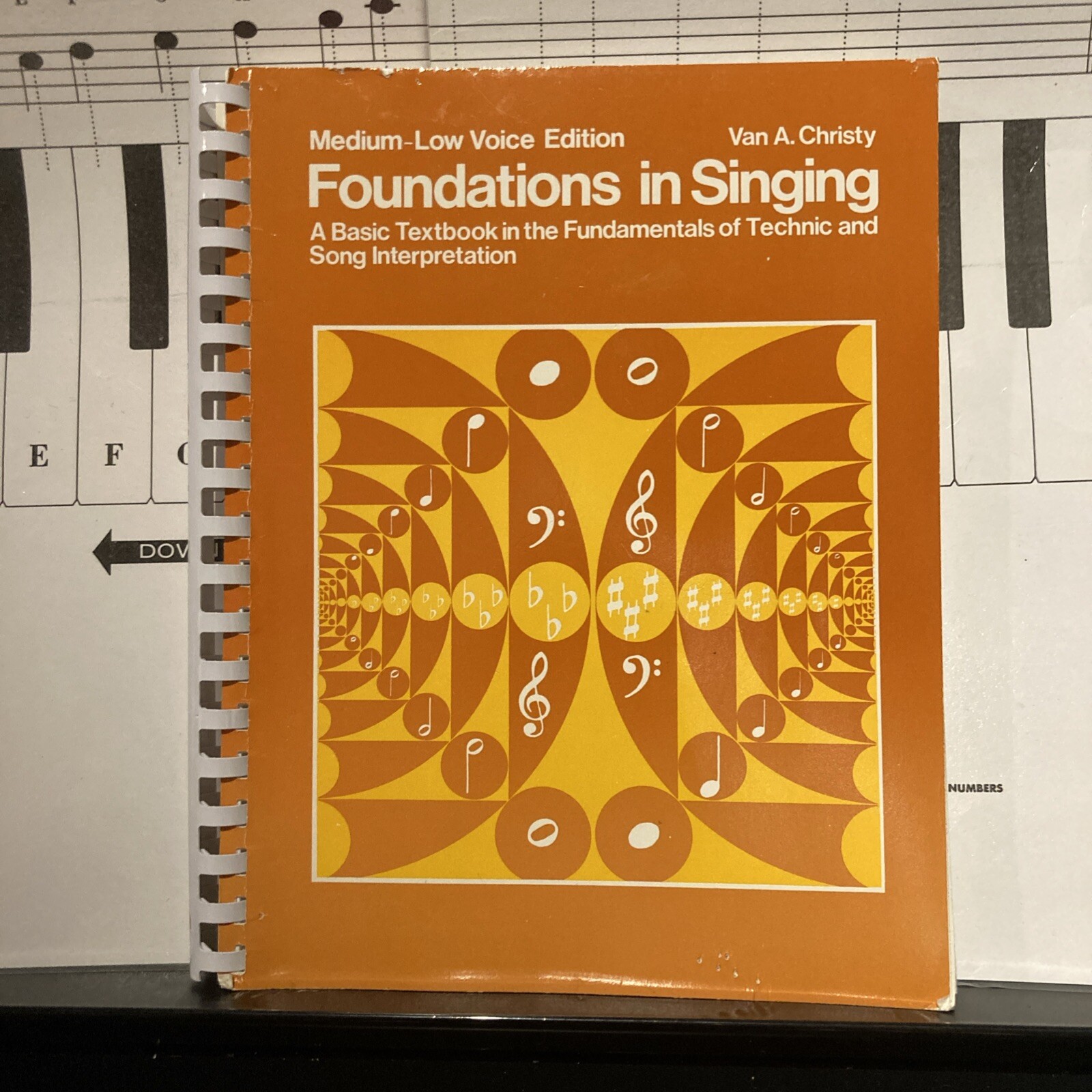 Foundations in Singing Medium-Low Voice Edition Van A Christy 1979