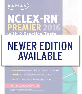 NCLEX-RN Premier 2016 with 2 Practice Tests: Online + Book + DVD + Mobile (Kapla