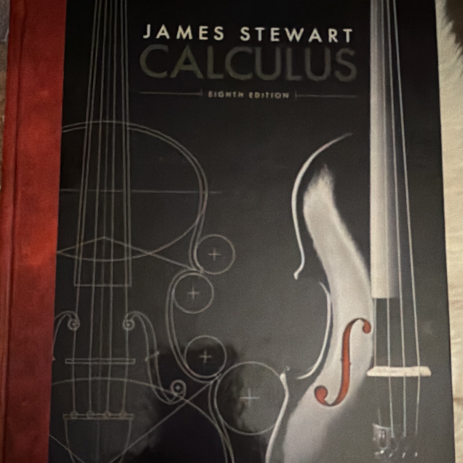 James Stewart Calculus 8th Edition Hardcover 2015 Cengage Learning Textbook